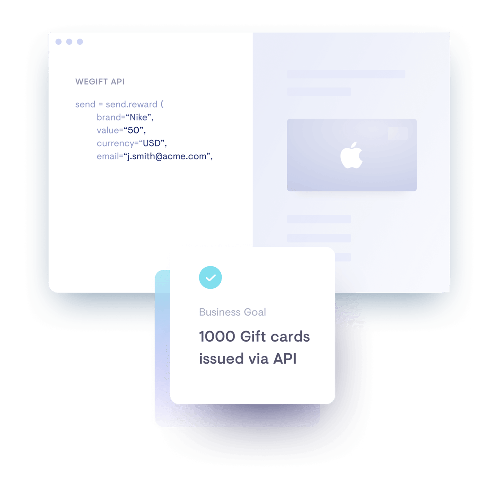 Gift card API